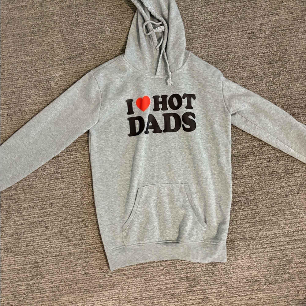 Gray Hoodie with Fun Graphic